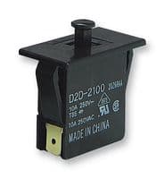 D2D-1100 - OMRON ELECTRONIC COMPONENTS - D2D-1100 - Safety Interlock Switch, D2D Series, SPDT-1NO / 1NC, Quick Connect, Solder, 250 V, 16 A