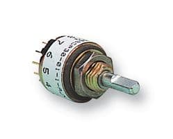 56SDP30-01-1-AJN - GRAYHILL - 56SDP30-01-1-AJN - Rotary Switch, 12 Position, 1 Pole, 30 °, 200 mA, 115 V, 56 Series