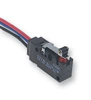 D2VW-5L2A-1M - OMRON - D2VW-5L2A-1M - Microswitch, Snap Action, Short Roller Lever, SPDT, Wire Leaded, 5 A, 30 V