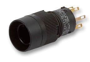 A3CT-7011 - OMRON INDUSTRIAL AUTOMATION - A3CT-7011 - Pushbutton Switch, A3C Series, 12 mm, SPST-NO, SPST-NC, Momentary, Round
