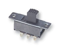 SLIDE SWITCH MINIATURE DPCO - MULTICOMP PRO - SLIDE SWITCH MINIATURE DPCO - Slide Switch, DPDT, Off-On, Panel Mount, Multicomp Pro Slide Switch, 500 mA