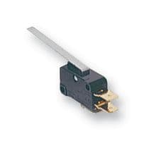 VX531C23 - OMRON ELECTRONIC COMPONENTS - VX531C23 - Microswitch, Snap Action, Long Hinge Lever, SPDT, Quick Connect, Solder, 5 A, 250 VDC