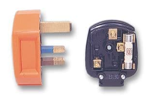 PF133ORG - HONEYWELL - PF133ORG - Rubber Mains Plug, Orange