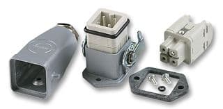 10.4265+10.4225+10.4200+10.4210 - LAPP - 10.4265+10.4225+10.4200+10.4210 - Heavy Duty Connector, EPIC HBS Series, Cable Mount, Plug, Receptacle, 3 Contacts, 2 Rows
