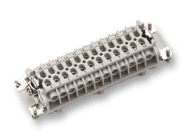 10.1910 - LAPP - 10.1910 - Heavy Duty Connector, 6+PE, Wire Protection, HBE, Insert, 6 Contacts, 6B, Receptacle, Screw Socket