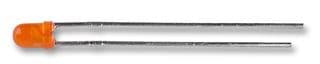 L-934ND - KINGBRIGHT - L-934ND - LED, Low Power, Orange, Through Hole, T-1 (3mm), 20 mA, 2.05 V, 610 nm