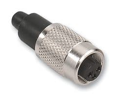 99 0476 100 07 - BINDER - 99 0476 100 07 - Circular Connector, Subminiature Circular Connector, 711 Series, Cable Mount Receptacle, 7 Contacts
