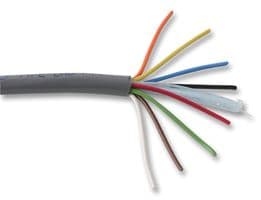 1178C SL005 - ALPHA WIRE - 1178C SL005 - Multicore Cable, Control, Unscreened, 8 Core, 22 AWG, 0.34 mm², 100 ft, 30.5 m