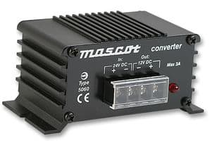 5060 24/12V - MASCOT - 5060 24/12V - Isolated Chassis Mount DC/DC Converter, Switch Mode, ITE, 2:1, 41 W, 1 Output, 13.6 V