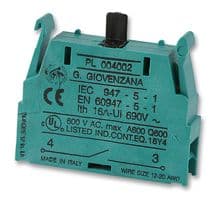 PL004002 - BERNSTEIN - PL004002 - Contact Block, 1NO, 1 Pole, Screw