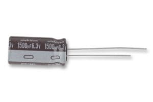 UPS1A332MHD - NICHICON - UPS1A332MHD - Electrolytic Capacitor, Miniature, 3300 µF, 10 V, ± 20%, Radial Leaded, 3000 hours @ 105°C, Polar