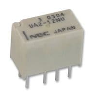 UA2-12NU - IMO PRECISION CONTROLS - UA2-12NU - Signal Relay, 12 VDC, DPDT, 1 A, UA2 Series, Through Hole, Non Latching