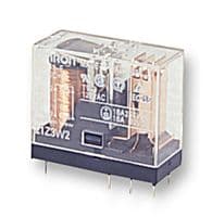 G2R-2A  DC12 - OMRON ELECTRONIC COMPONENTS - G2R-2A  DC12 - General Purpose Relay, G2R Series, Power, Non Latching, DPST-NO, 12 VDC, 5 A