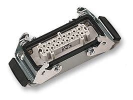 10.1020+10.1970 - LAPP - 10.1020+10.1970 - Heavy Duty Connector, EPIC HBE Series, Panel Mount, Receptacle, 24 Contacts, 2 Rows, Socket