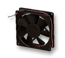 MC36277 - MULTICOMP - MC36277 - DC Axial Fan, Brushless Motor, 12 V, Square, 120 mm, 38 mm, Ball Bearing, 138 CFM