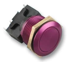 76-959038 - ITW SWITCHES - 76-959038 - Vandal Resistant Switch, 76-95 Series, SPDT-DB, Round, Purple
