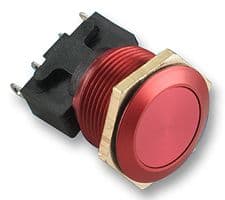 76-959033 - ITW SWITCHES - 76-959033 - Vandal Resistant Switch, 76-95 Series, SPDT-DB, Round, Red