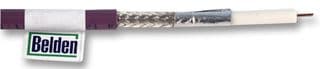 1694A.00305 - BELDEN - 1694A.00305 - Coaxial Cable, Low Loss Serial Digital, RG6, Copper, 6.96 mm, 75 ohm, Black