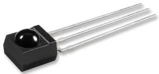 TSOP4136 - VISHAY - TSOP4136 - Infrared Receiver, Remote Control, 36 kHz, Side View Through Hole