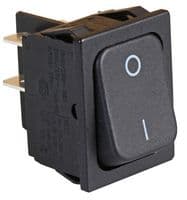 1832.3312 - MARQUARDT - 1832.3312 - Rocker Switch, Off-On, DPST, Non Illuminated, Panel Mount, Black, 1830 Series
