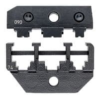 97 49 74 - KNIPEX - 97 49 74 - Crimp Tool Die, Unshielded Molex Plug Connectors, KNIPEX 97 43 XX Series Crimp System Pliers