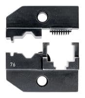 97 49 76 - KNIPEX - 97 49 76 - Crimp Tool Die, Shielded Stewart Plug Connectors, KNIPEX 97 43 XX Series Crimp System Pliers