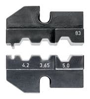 97 49 83 - KNIPEX - 97 49 83 - Crimp Tool Die, FSMA, ST, SC, STSC and K Fibre Optic Connectors