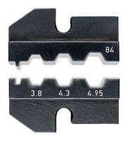 97 49 84 - KNIPEX - 97 49 84 - Crimp Tool Die, Huber/Suhner Fibre Optic Connectors, KNIPEX 97 43 XX Series Crimp System Pliers