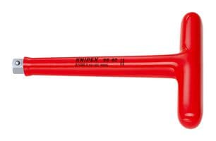 98 40 - KNIPEX - 98 40 - T Handle, Square Drive, 1/2" Drive, 200mm L