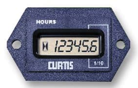 17305870 - CURTIS INSTRUMENTS - 17305870 - Panel Mount Timer, Hour Meter, 12 VDC, 48 VDC, 0 s, 99999.9 h, 24.1 mm, 36.8 mm