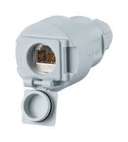 1309515003-E - METZ CONNECT - 1309515003-E - Modular Connector, RJ45 Jack, 1 x 1 (Port), 8P8C, Cat6a, IP67, Cable Mount