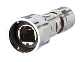 1401015000ME - METZ CONNECT - 1401015000ME - Connector Accessory, IP67 V1 Metal, Plug Housing, E-DAT Industry RJ45 Field Plug Inserts