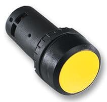 1SFA619100R1023 - ABB - 1SFA619100R1023 - Industrial Pushbutton Switch, CP1 Series, 22.3 mm, DPST-NO, Momentary, Flush, Yellow