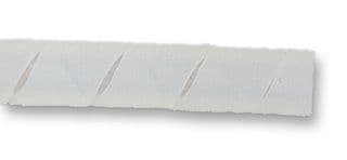 161-41100 SBPE4-PE-NA - HELLERMANNTYTON - 161-41100 SBPE4-PE-NA - Spiral Wrap, Zero Halogen, 0.158 ", 4 mm, Polyethylene, Transparent, 98 ft, 30 m