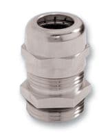 52015750 - LAPP - 52015750 - Cable Gland, PG21, 11 mm, 18 mm, Brass, Metallic - Nickel Finish, IP68