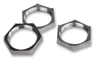 52103220 - LAPP - 52103220 - Locknut, Skindicht® SM-PE, PG11, Brass, Nickel, 4.7 mm, SKINDICHT SM-PE Series