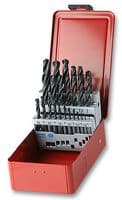 214215 - RUKO - 214215 - Drill Bit Set, Twist Drill, 1 mm - 13 mm, Steel Case, 25 Piece