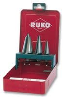 101020RO - RUKO - 101020RO - Drill Bit Set, Taper, 1mm - 3 mm, 3 Piece