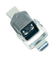 09 45 215 1100 - HARTING - 09 45 215 1100 - Modular Connector, RJ45 Plug, 1 x 1 (Port), 8P8C, Cat5, IP65, IP67, Cable Mount