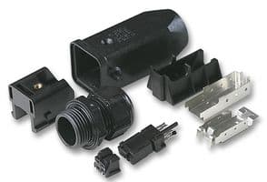 09 45 125 1100 - HARTING - 09 45 125 1100 - Modular Connector, RJ45 Plug, 1 x 1 (Port), 4P4C, Cat5, IP65, IP67, Cable Mount