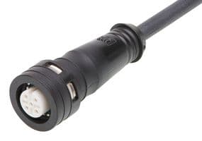 120400-0017 - MOLEX - 120400-0017 - Sensor Cable, Ultra-Lock 2.0 Receptacle, Free End, 4 Positions, 1 m, 3.28 ft