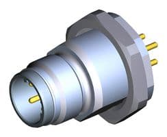 120406-2004 - MOLEX - 120406-2004 - Sensor Connector, Ultra-Lock 120406 Series, M12, Female, 4 Positions, PCB Pin