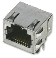 0446200002 - MOLEX - 0446200002 - Modular Connector, RJ45 Jack, 1 x 1 (Port), 8P8C, Cat3, Through Hole Mount