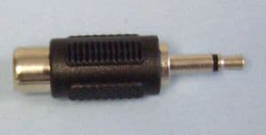 PS000144 - MULTICOMP PRO - PS000144 - Audio Adapter, Mono Plug - 3.5mm, RCA / Phono Receptacle