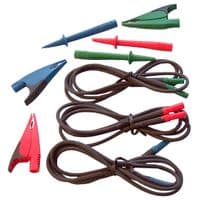FLUKE TL165X STD - FLUKE - FLUKE TL165X STD - Test Lead Kit, Fused Test Lead Set, Probes, Crocodile Clips
