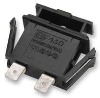FX0430/63 - BULGIN / PARTNER STOCK - FX0430/63 - Cartridge Fuse Holder, 1Fuse, Solder Lug, 16A, 250VAC, 5mm x 20mm
