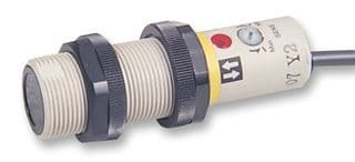 E3F2DS30B4 - OMRON INDUSTRIAL AUTOMATION - E3F2DS30B4 - Photoelectric Sensor, E3F2 Series, Diffuse Reflective, 0.3 m, PNP, 10 V to 30 V