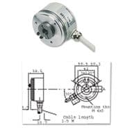 RI58-D/1000ED.37IB - HENGSTLER - RI58-D/1000ED.37IB - Rotary Encoder, Optical, Incremental, 1000 PPR, 0 Detents, Horizontal, Without Push Switch