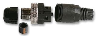 130017-0008 - MOLEX - 130017-0008 - Sensor Connector, BRAD, Mini-Change 130017 Series, 7/8", Female, 3 Positions, Screw Socket