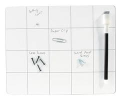 22-25545 - DURATOOL - 22-25545 - Dry Erase Magnetic Project and Parts Mat, 203.2mm x 254mm